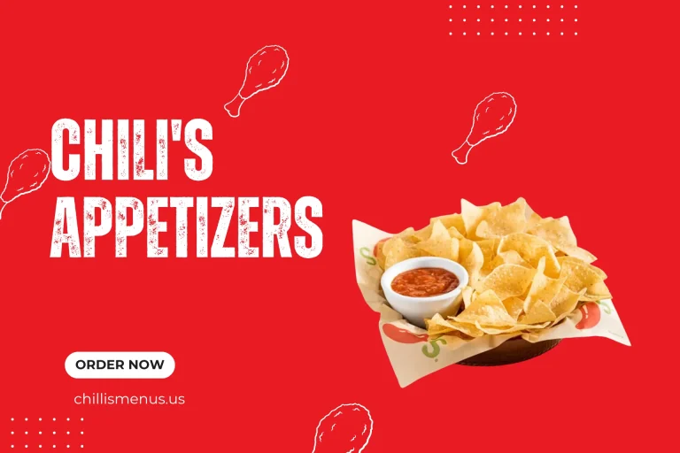 Chili's Appetizers Menu